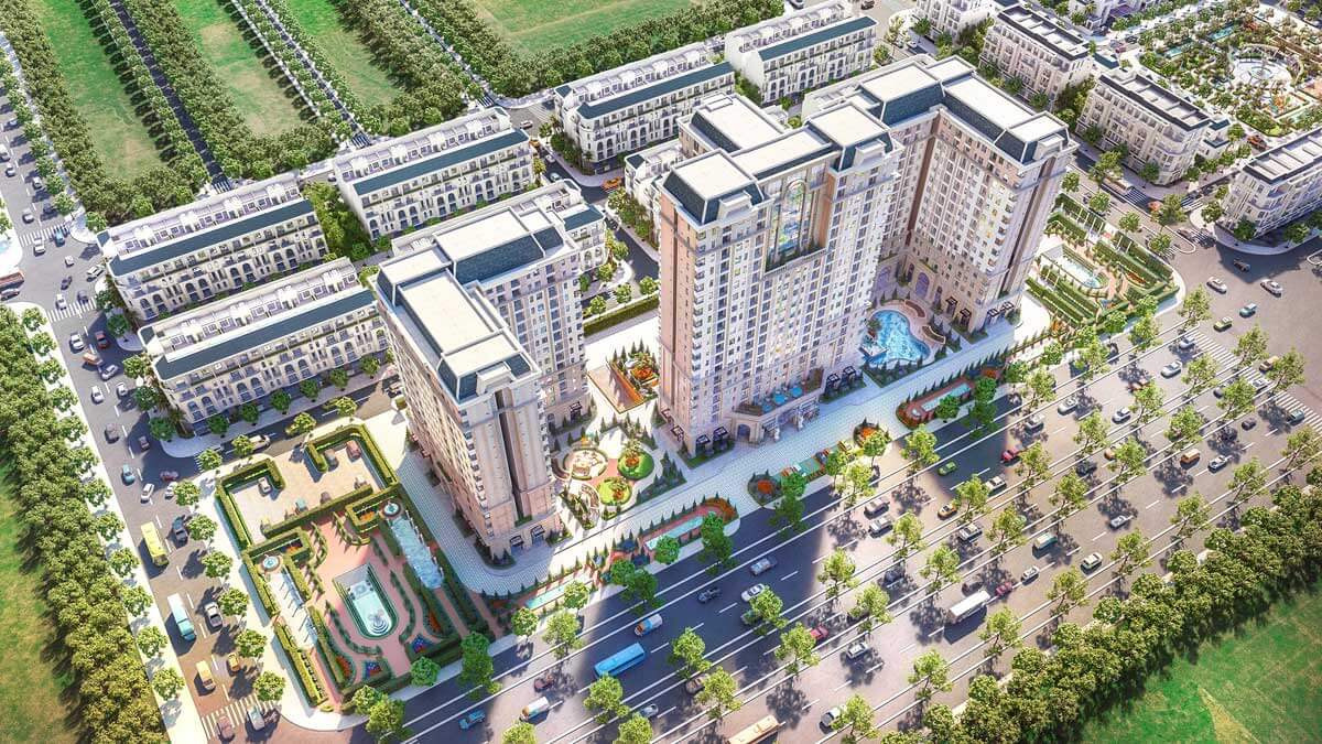 Phân khu cao tầng dự án DIC Lantana City Hà Nam